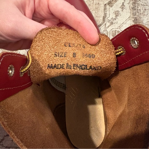 Dr. Martens Made In England Red Oxblood 1460 Boots Men’s Size 9 Women’s Size 10 - Picture 7 of 7